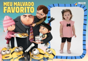 moldura meu malvado favorito